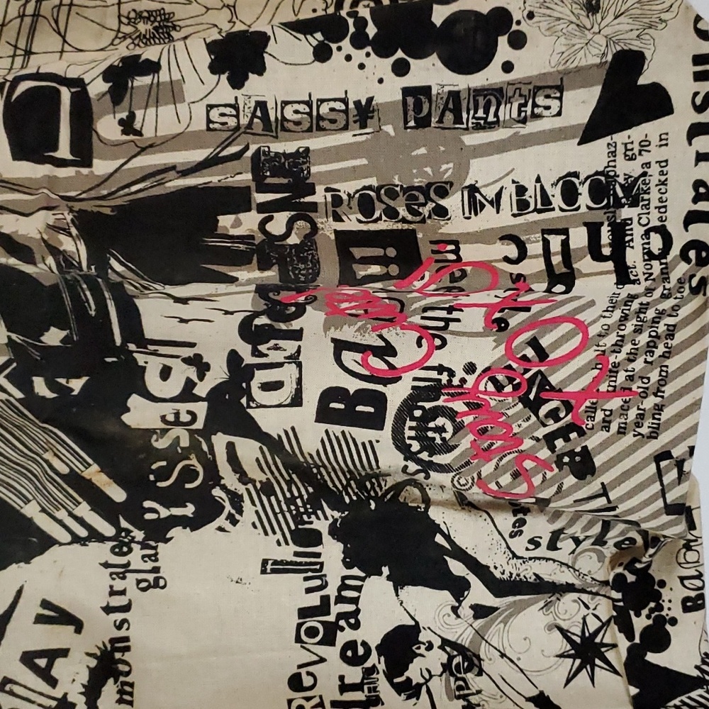 Torrid Graphic Canvas Tote Bag Rare - Picture 3 of 10